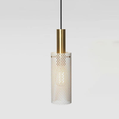 Industrial Creative Metal Hollow Honeycomb 1-Light Pendant Light