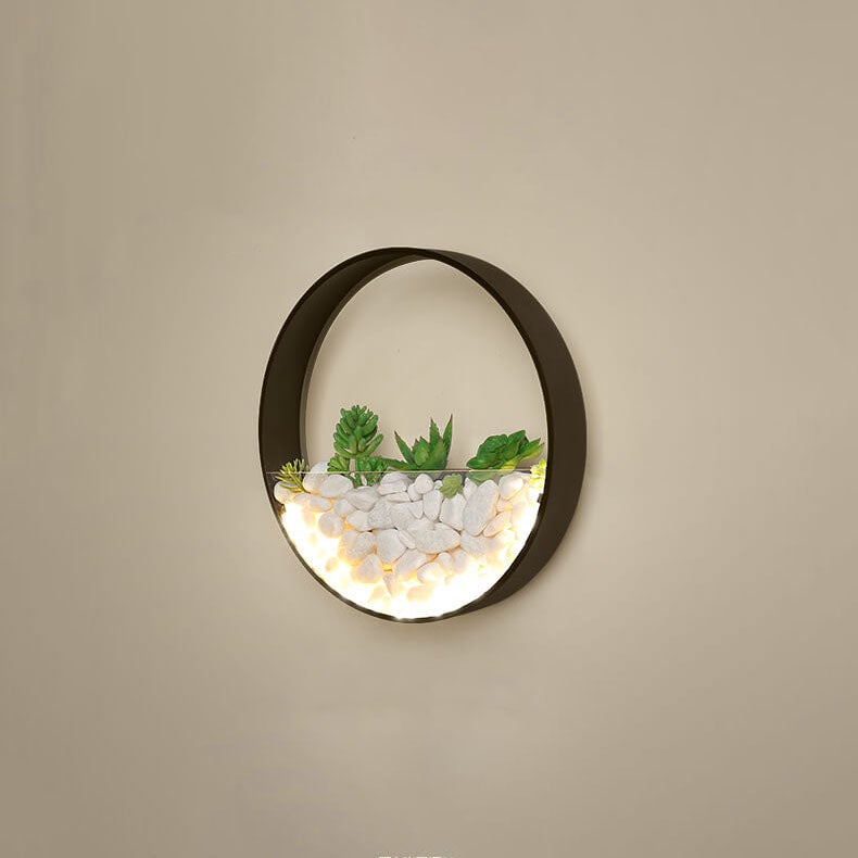 مصباح حائط LED حديث إبداعي دائري 1-ضوء 