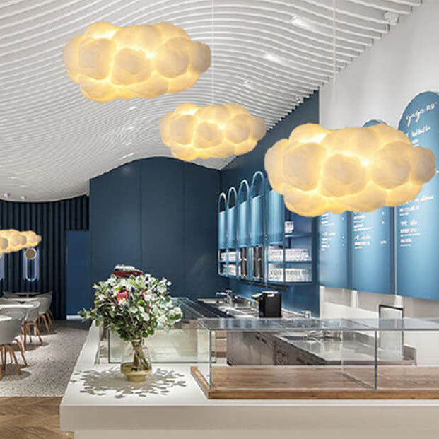 Lámpara colgante LED de 1 luz Floating Cloud 