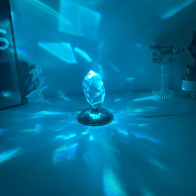 Diamond Crystal Luxury Ambient LED Nachtlicht Tischlampe 