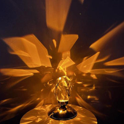 Diamond Crystal Luxury Ambient LED Night Light Table Lamp