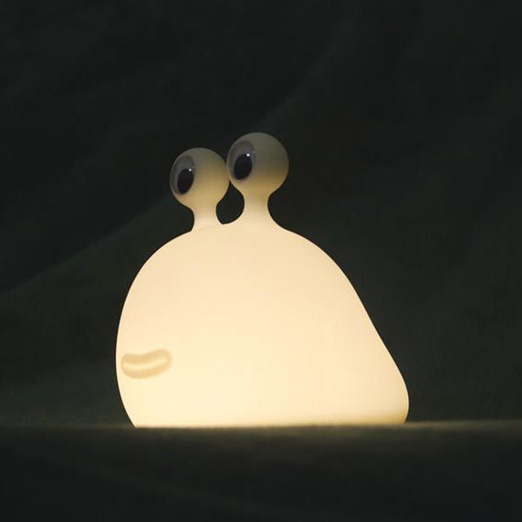 Kreative Schnecke Silikon Nachtlicht LED Tischlampe 