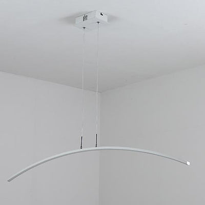 Nordic Minimalist Arch  Linear LED Chandelier