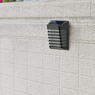 Solar Trapezoid Outdoor Waterproof LED Wall Sconce Lamp