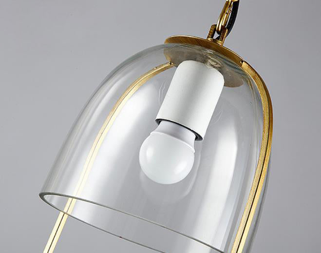 Modern Art Deco Glass Lampshade Creative Plant Hydroponic Hanging Basket 1-Light Pendant Light
