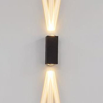 Moderne minimalistische Outdoor wasserdichte Strahler LED Outdoor dekorative Wandleuchte 