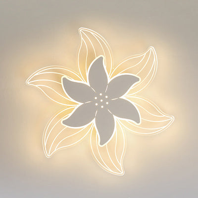 Moderne Acryl-Doppelschicht-Blumenschirm-LED-Unterputzleuchte 