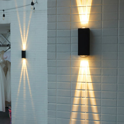 ضوء كشاف خارجي مقاوم للماء بتصميم حديث وبسيط LED مصباح حائط زخرفي خارجي 