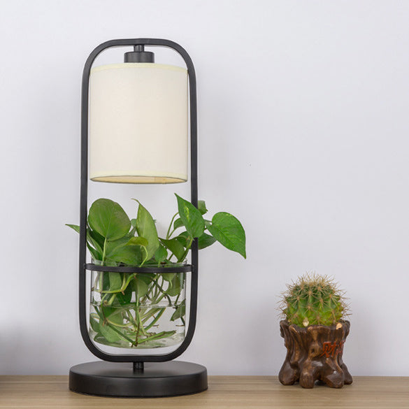 Moderne Hydroponische 1-Licht-Tischlampe aus Glas für kreative Pflanzen