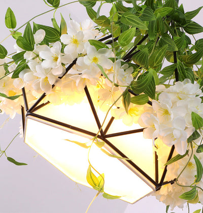 Modern Nordic Creative Simulation Cherry Blossom 1-Light Pendant Light