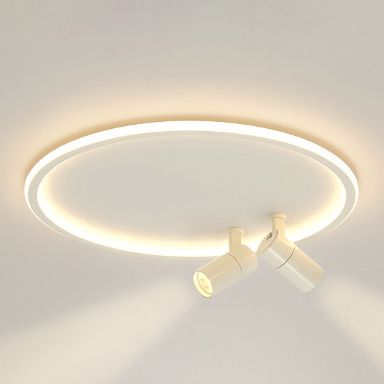 الثريا العصرية الصناعية الدائرية والمصباح الكشاف LED 