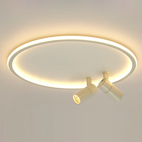 الثريا العصرية الصناعية الدائرية والمصباح الكشاف LED 