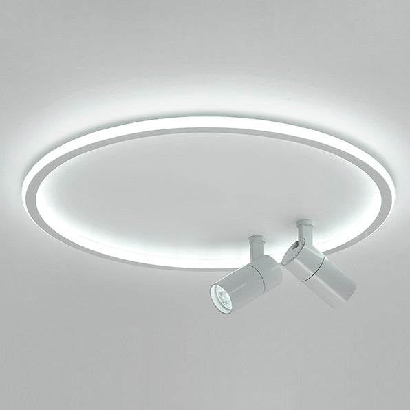 الثريا العصرية الصناعية الدائرية والمصباح الكشاف LED 
