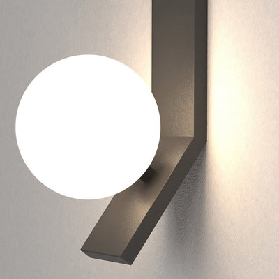 Modern Simple Acrylic Ball Shade LED Wall Sconce Lamp