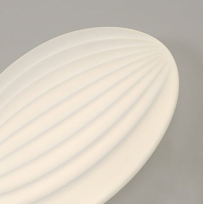 Modern PC Shell Shape LED Creative Flush Mount Light