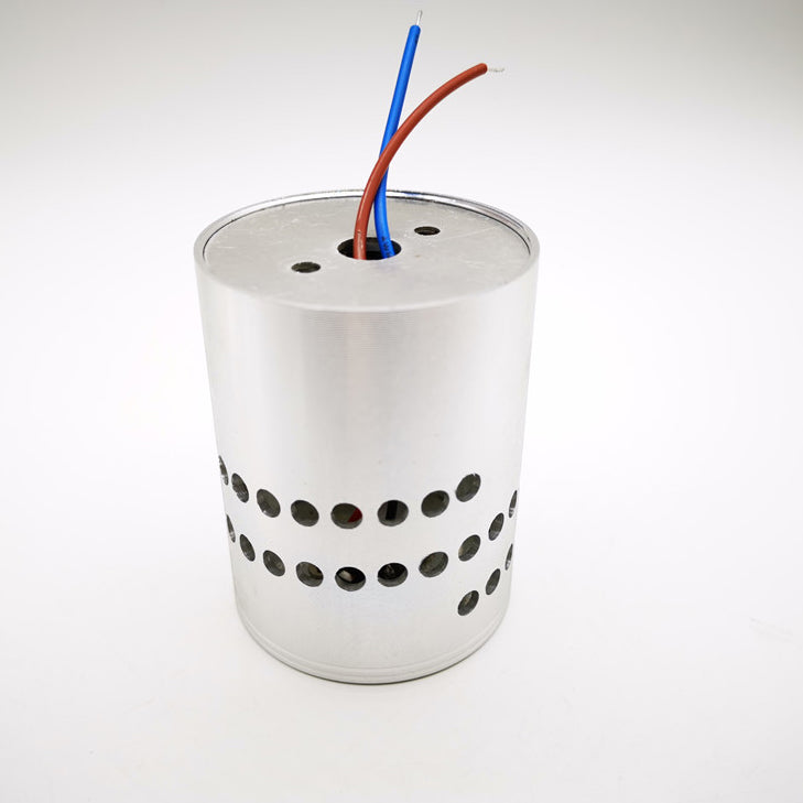 Lumière décorative LED ronde en spirale en aluminium créative moderne 