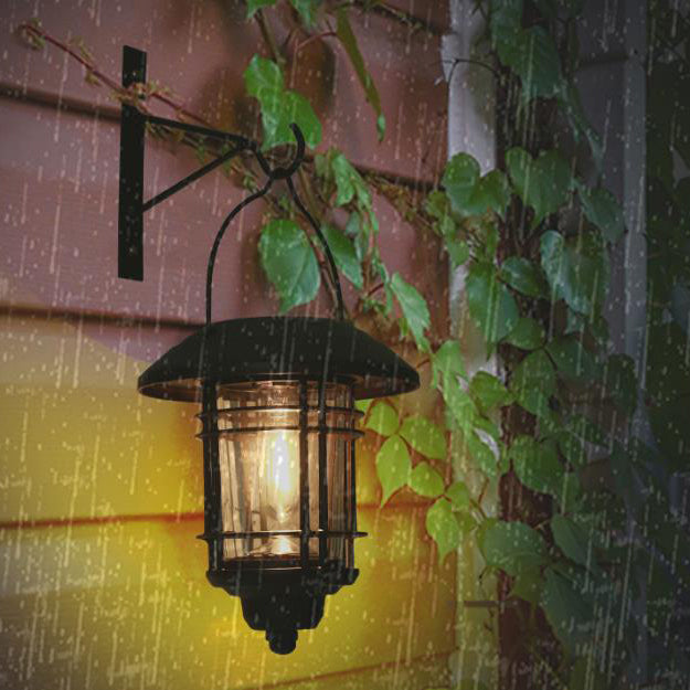 Solar Outdoor Waterproof Induction LED Decorative Wall Sconce Lamp