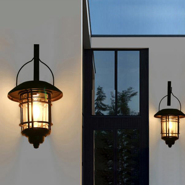 Solar Outdoor Waterproof Induction LED Decorative Wall Sconce Lamp