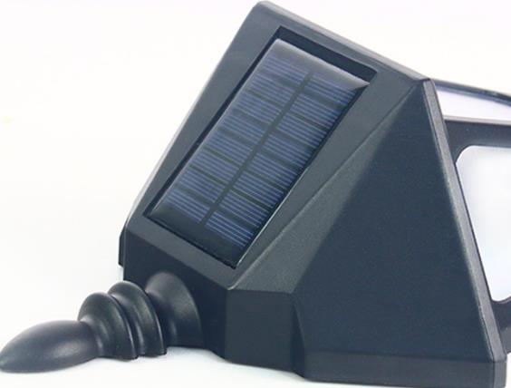 Moderne minimalistische Solar-Outdoor-Wasserdichte Induktions-Zweifarbige Beleuchtung LED Outdoor-Garten-Wandlampenleuchte 