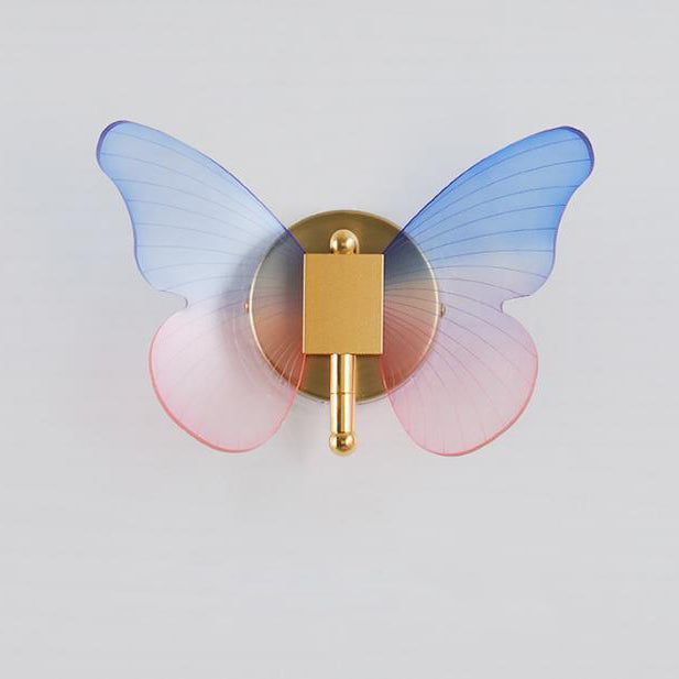 Nordic Colored Butterfly Acrylic LED Pendant Light