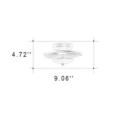 Moderne Acryl Nordic Creative Flower LED Unterputzleuchte