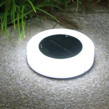 Luz enterrada de jardín de césped redonda LED solar para exteriores en forma de pata de oso 