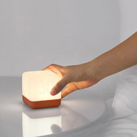 Modern Magic Cube Turn Timer Night Light USB Rechargeable LED Table Lamp