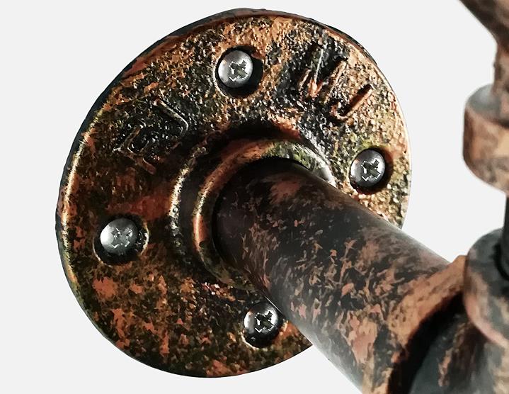 Industrial Iron European Retro Water Pipe 1-Light Wall Sconce Lamp