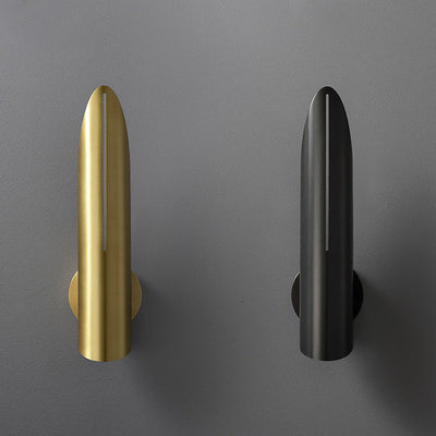 Minimalistic Iron Column 1-Light  Luxury Wall Sconce Lamp