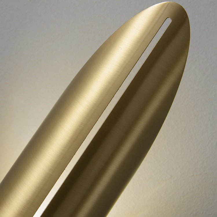 Minimalistic Iron Column 1-Light  Luxury Wall Sconce Lamp