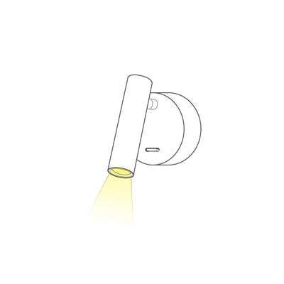 Nordic Minimalist Spotlight LED Adjustable Wall Sconce Lamp
