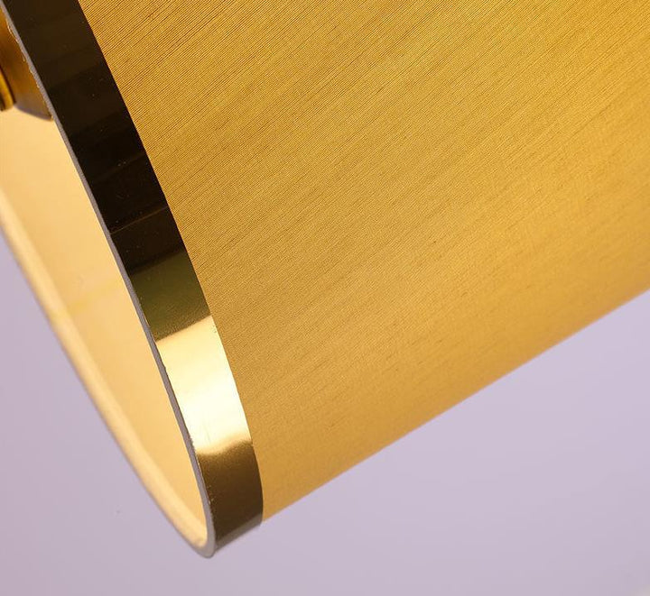 Lámpara de mesa táctil con regulador de intensidad Nordic Fabric Column 1-Light 