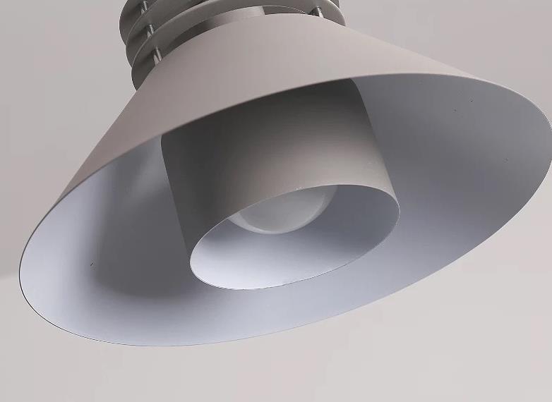 Industrielle Eisen Nordic Macaron Farbe 1-Licht Pendelleuchte 