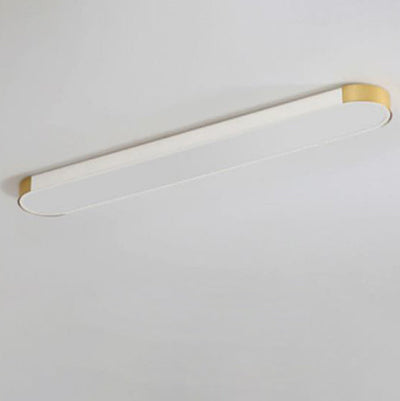ضوء سقف مثبت بتصميم حديث بسيط على شكل حلقة مستطيلة LED 