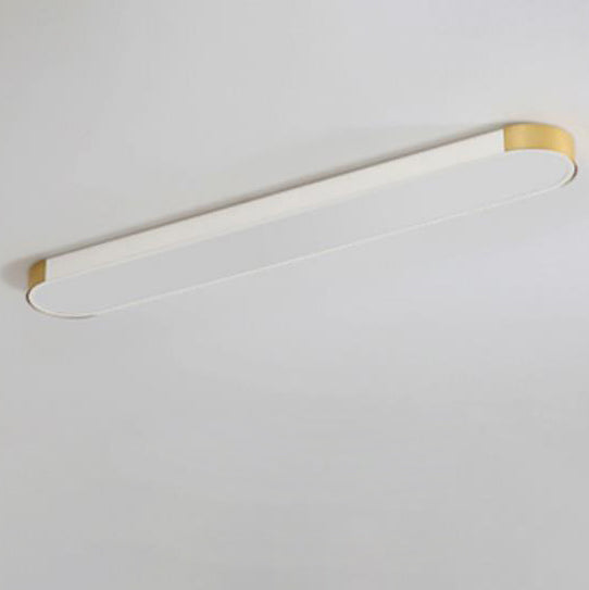 ضوء سقف مثبت بتصميم حديث بسيط على شكل حلقة مستطيلة LED 