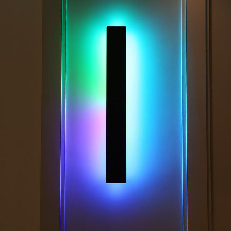 Creative Simplicity RGB Bar Metal Acrylic LED Wall Sconce Lamp