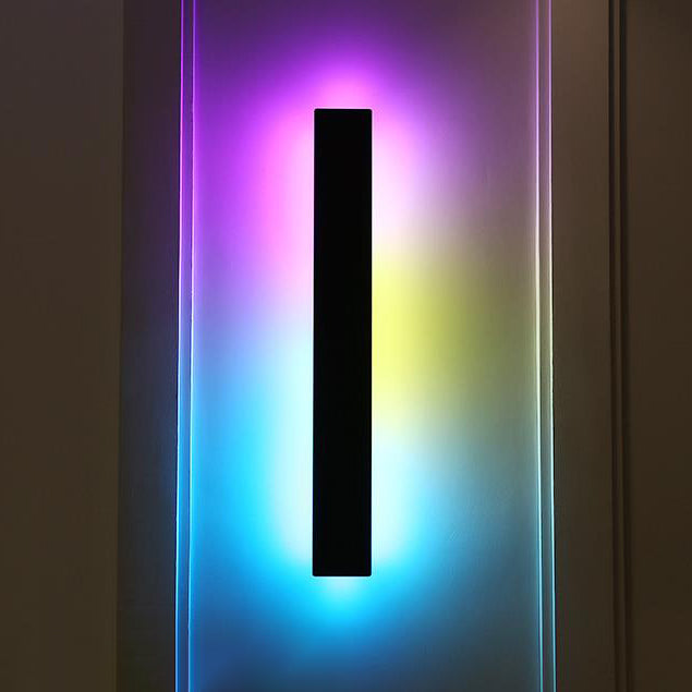 Creative Simplicity RGB Bar Metal Acrylic LED Wall Sconce Lamp
