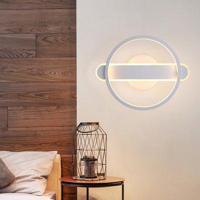 Industrial Aluminum Creative Combination Graphic LED Multipurpose Wall Sconce Lamp