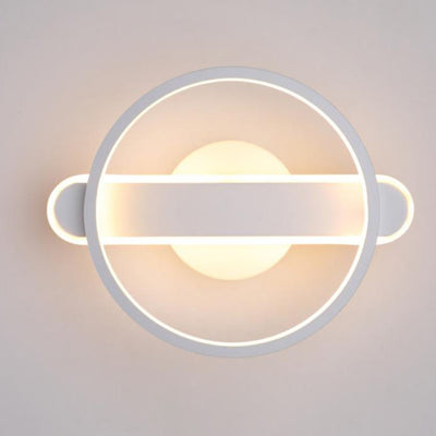 مصباح جداري متعدد الأغراض بتصميم إبداعي من الألومنيوم الصناعي مع ضوء LED 