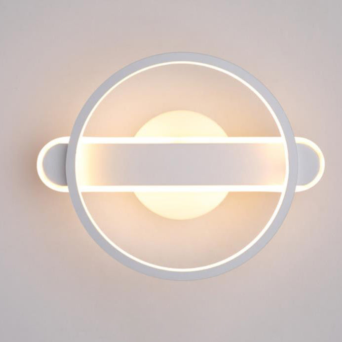مصباح جداري متعدد الأغراض بتصميم إبداعي من الألومنيوم الصناعي مع ضوء LED 