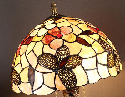 Tiffany European Shell Pattern 2-Light Tischlampe 