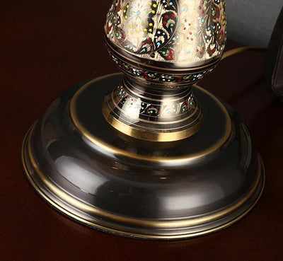 Tiffany European Shell Pattern 2-Light Table Lamp