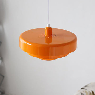 Nordic Vintage mehrschichtige runde Metall-Pendelleuchte mit 1 Licht 