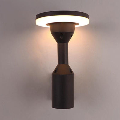 مصباح حائط عصري بإضاءة LED مقاوم للماء للاستخدام الخارجي 