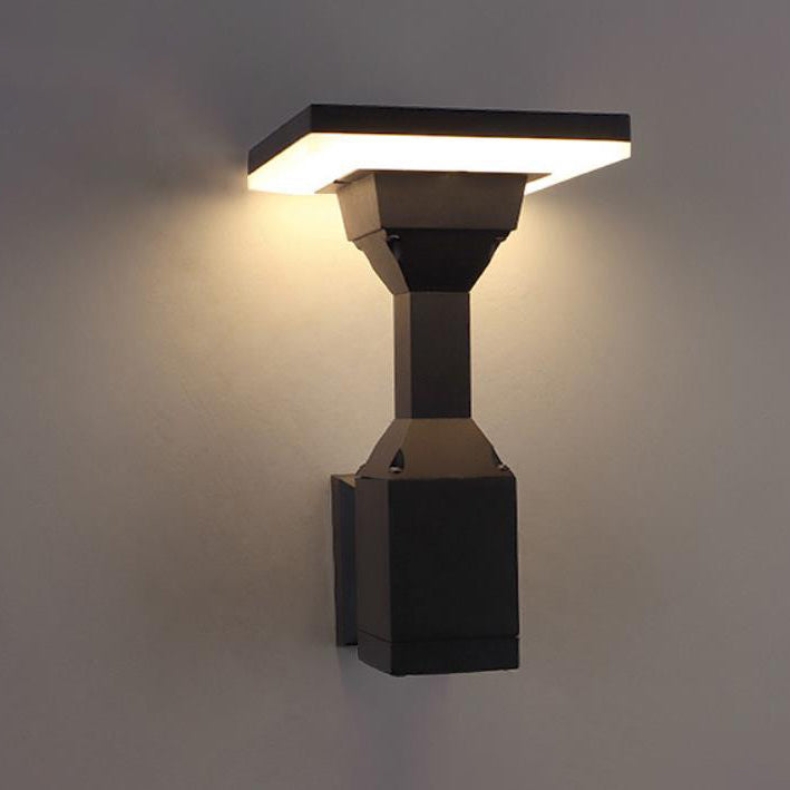 Lámpara de aplique de pared impermeable LED para exteriores de camino creativo moderno 
