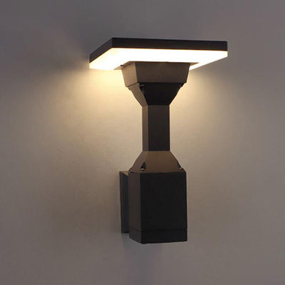 مصباح حائط عصري بإضاءة LED مقاوم للماء للاستخدام الخارجي 