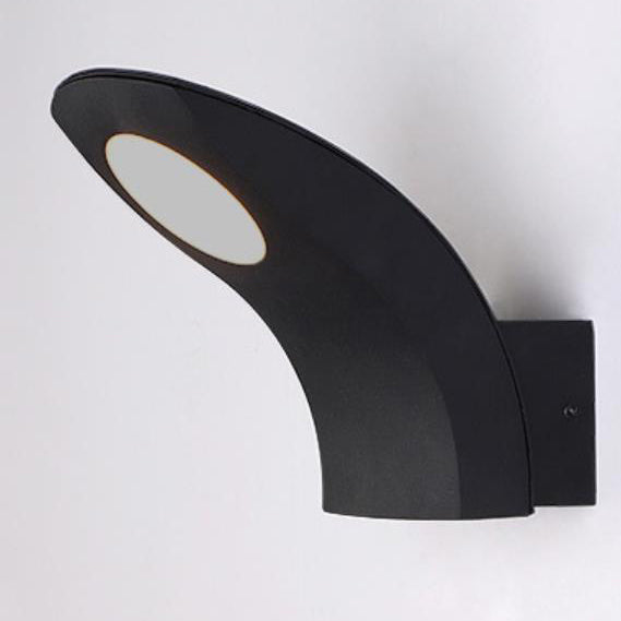 Lámpara de aplique de pared impermeable LED para exteriores de camino creativo moderno 