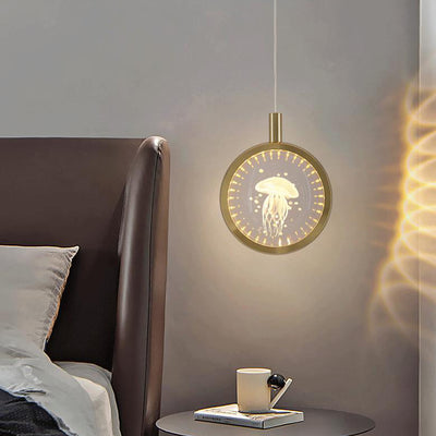 Creative Three-dimensional Crystal Ball Multi-style LED Pendant Light