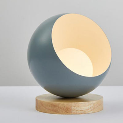 Creative Hemispherical Macaron Color LED Night Light Table Lamp