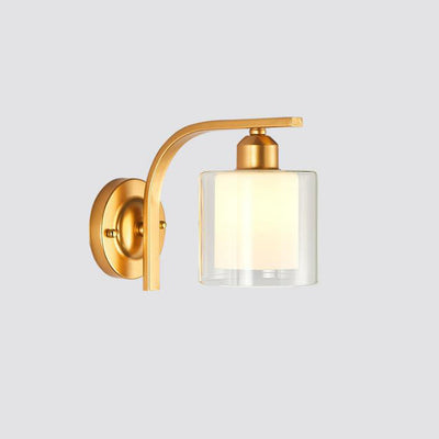 Modern Glass Creative Multi-Style 1-Light Wall Sconce Lamp